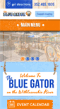 Mobile Screenshot of blue-gator.com